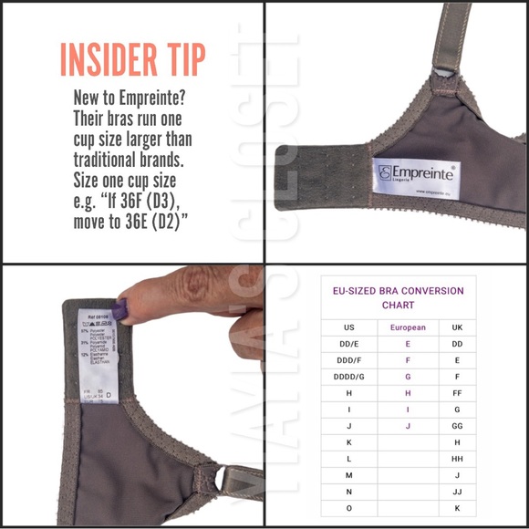 Empreinte 34D Kaela 08108 Seamless Full-Cup T-Shirt Bra in Muscade - SOLD OUT - Picture 16 of 16